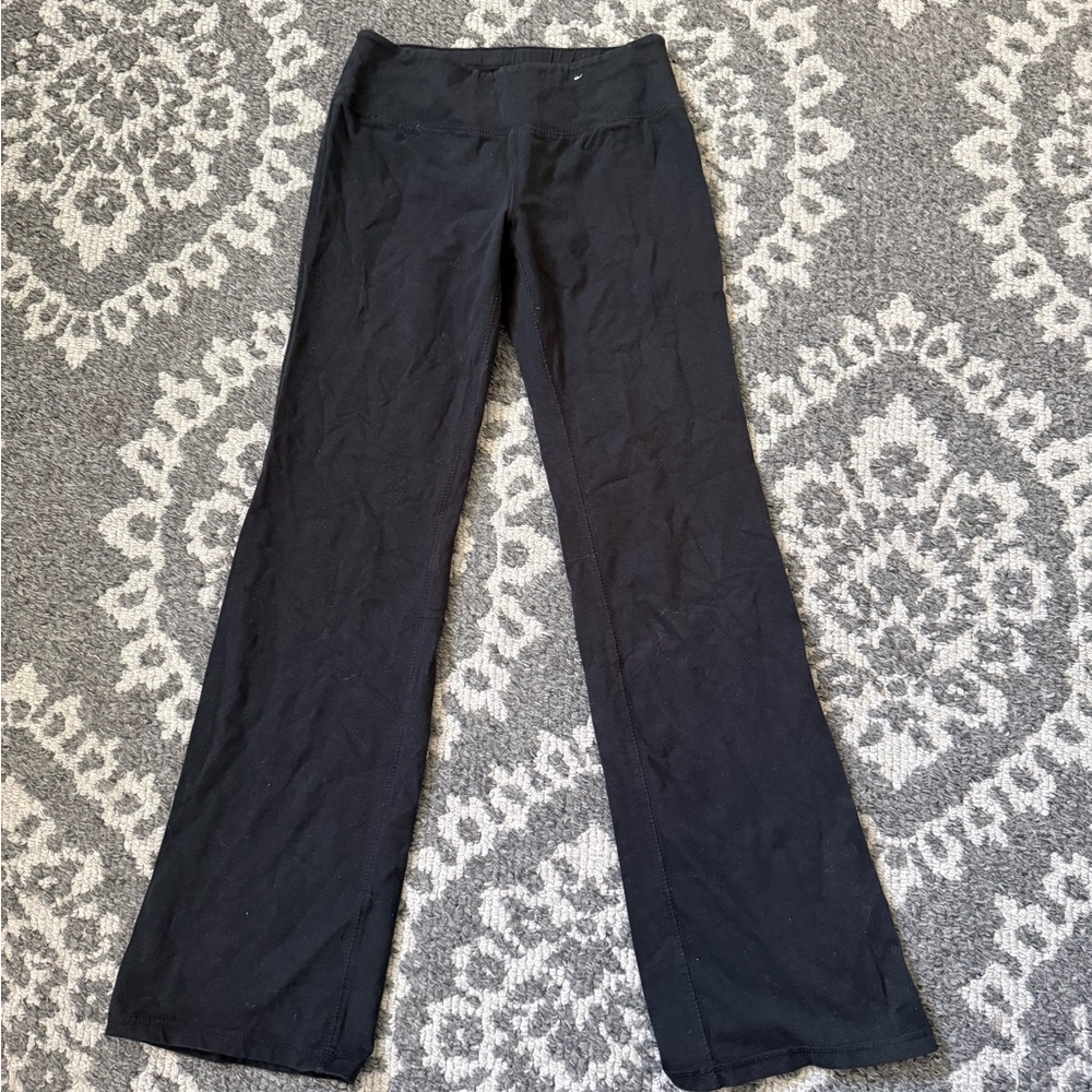 Black Flared Yoga Pants